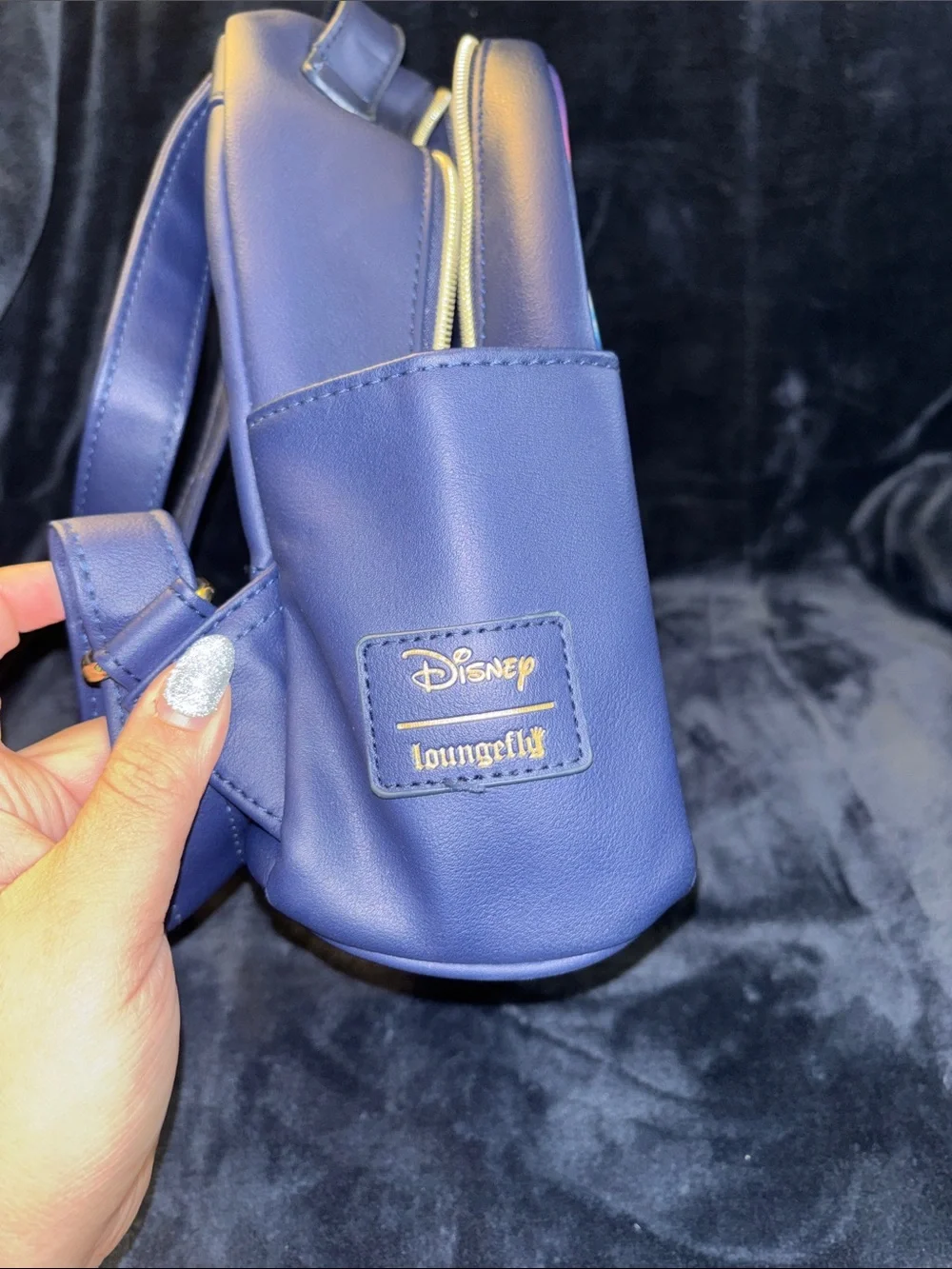 The Little Mermaid Loungefly Backpack - Navy & Multicolor